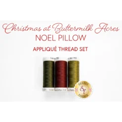 Noel Pillow Kit - Christmas At Buttermilk Acres -Fabric Hub Christmas Store pid 120152 noelpillow buttermilkacres threadset