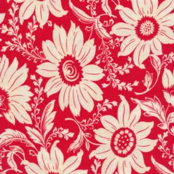 Christmas Stitched 20440-14 Poinsettia By Fig Tree & Co. For Moda Fabrics