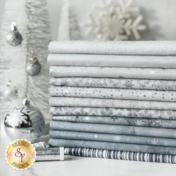 Stof Christmas 12 FQ Set - Gray By Stof Fabrics