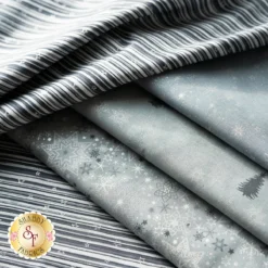 Stof Christmas 12 FQ Set - Gray By Stof Fabrics -Fabric Hub Christmas Store pid 125006 stofchristmas gray secondaryimage2