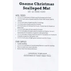 Fabric Hub Christmas Store -Fabric Hub Christmas Store pid 134568 gnomechristmasscallopedmat back