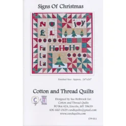 Signs Of Christmas Pattern