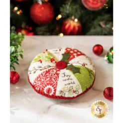 Christmas Pie Pincushion Kit -Fabric Hub Christmas Store pid 137142 christmaspiepincushion christmasstitched secondaryimage6