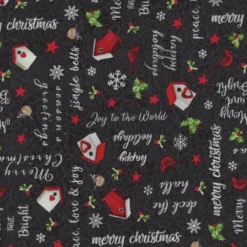 Golden Christmas 25295-99 By Northcott Fabrics