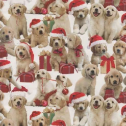 Golden Christmas DP25293-10 By Northcott Fabrics