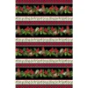Cardinal Christmas 25479-99 Border Stripe By Deborah Edwards From Northcott Fabrics -Fabric Hub Christmas Store pid 139695 25479 99