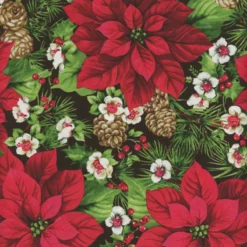 Cardinal Christmas 25480-99 By Deborah Edwards From Northcott Fabrics
