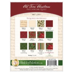 Fabric Hub Christmas Store -Fabric Hub Christmas Store pid 140199 oldtimechristmaspatchworkquilt backcover 1