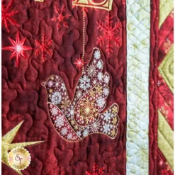 Christmas Joy Quilt Kit - Red -Fabric Hub Christmas Store pid 140644 christmasjoyquilt red secondaryimage2