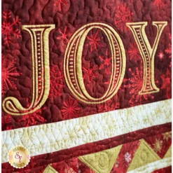 Christmas Joy Quilt Kit - Red -Fabric Hub Christmas Store pid 140644 christmasjoyquilt red secondaryimage4