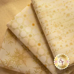 Stof Christmas 2023 - 15 FQ Set Tan/Gold By Stof Fabrics -Fabric Hub Christmas Store pid 140670 stofchristmas2023 tangold secondaryimage 3
