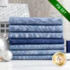 Stof Christmas 2023 - 7 FQ Set Light Blue/Silver By Stof Fabrics