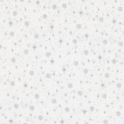 Stof Christmas - Frosty Snowflake 4590-101 White/Silver By Stof Fabrics