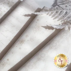 Stof Christmas 2023 - 7 FQ Set White/Pearl By Stof Fabrics -Fabric Hub Christmas Store pid 140727 stofchristmas2023 whitepearl secondaryimage 4