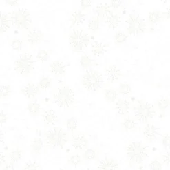 Stof Christmas - Frosty Snowflake 4590-120 White/Pearl By Stof Fabrics