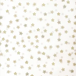 Stof Christmas - Frosty Snowflake 4590-127 Cream/Gold By Stof Fabrics