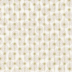 Stof Christmas - Frosty Snowflake 4590-132 Cream/Gold By Stof Fabrics