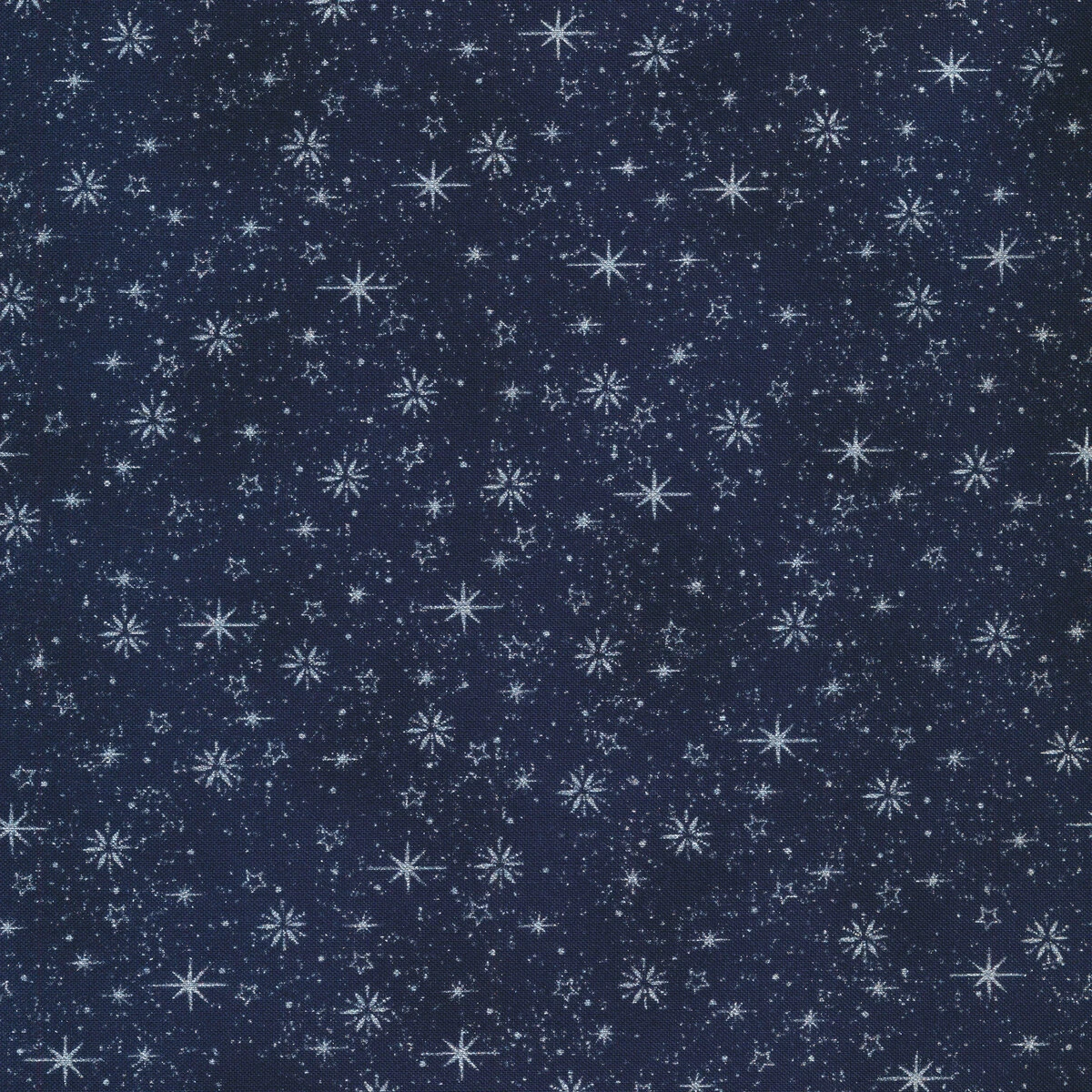 Stof Christmas - Frosty Snowflake 4590-601 Blue/Silver By Stof Fabrics 3 Stof Christmas - Frosty Snowflake 4590-601 Blue/Silver By Stof Fabrics