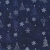 Stof Christmas - Frosty Snowflake 4590-602 Blue/Silver By Stof Fabrics