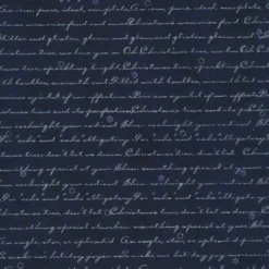 Stof Christmas - Frosty Snowflake 4590-603 Blue/Silver By Stof Fabrics