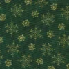 Stof Christmas - Frosty Snowflake 4590-802 Green/Gold By Stof Fabrics