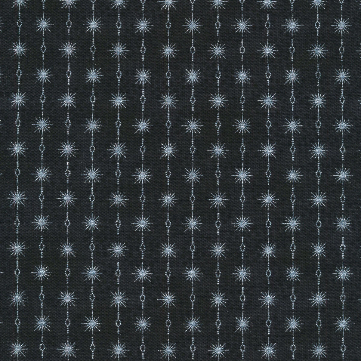 Stof Christmas - Frosty Snowflake 4590-915 Black/Silver By Stof Fabrics 3 Stof Christmas - Frosty Snowflake 4590-915 Black/Silver By Stof Fabrics