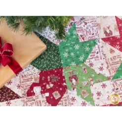 Stars From Above Tree Skirt Kit - Postcard Christmas -Fabric Hub Christmas Store pid 141065 starsfromabovetreeskirt postcardchristmas secondaryimage 5