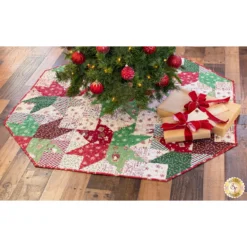Stars From Above Tree Skirt Kit - Postcard Christmas -Fabric Hub Christmas Store pid 141065 starsfromabovetreeskirt postcardchristmas secondaryimage 7