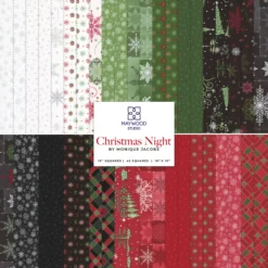 Christmas Night 10" Squares From Maywood Studio
