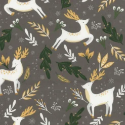 Christmas Shine 20715-GRY By 3 Wishes Fabrics