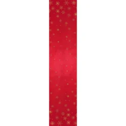 Ombre Flurries Metallic 10874-430MG Christmas Red By V And Co. For Moda Fabrics