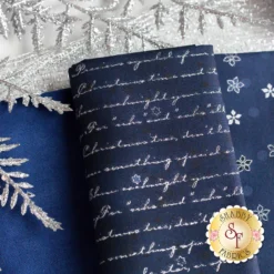 Stof Christmas 2023 - 11 Half Yard Set Dark Blue/Silver By Stof Fabrics -Fabric Hub Christmas Store pid 146413 stofchristmas2023 darkbluesilver secondaryimage 5