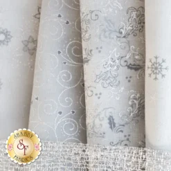 Stof Christmas 2023 - 9 Half Yard Set Gray/Silver By Stof Fabrics -Fabric Hub Christmas Store pid 146417 stofchristmas2023 graysilver secondaryimage 3