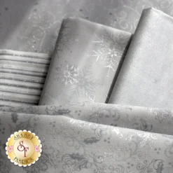 Stof Christmas 2023 - 9 Half Yard Set Gray/Silver By Stof Fabrics -Fabric Hub Christmas Store pid 146417 stofchristmas2023 graysilver secondaryimage 5