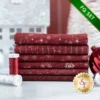 Stof Christmas 2023 - 6 FQ Set Red/Silver By Stof Fabrics -Fabric Hub Christmas Store pid 146419 stofchristmas2023 redsilver fqset productimage