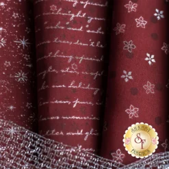 Stof Christmas 2023 - 6 FQ Set Red/Silver By Stof Fabrics -Fabric Hub Christmas Store pid 146419 stofchristmas2023 redsilver secondaryimage 1