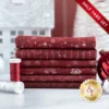Stof Christmas 2023 - 6 Half Yard Set Red/Silver By Stof Fabrics -Fabric Hub Christmas Store pid 146421 stofchristmas2023 redsilver halfyardset productimage