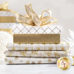 Stof Christmas 2023 - 9 Half Yard Set Cream/Gold By Stof Fabrics -Fabric Hub Christmas Store pid 146428 stofchristmas2023 creamgold secondaryimage 2