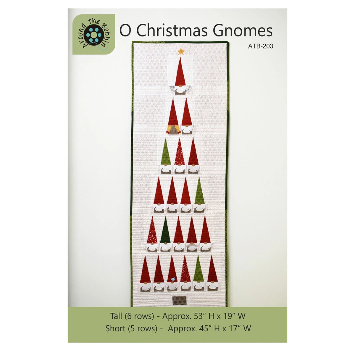 O Christmas Gnomes Pattern 3 O Christmas Gnomes Pattern