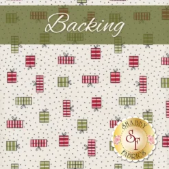 Hometown Christmas Quilt Kit -Fabric Hub Christmas Store pid 161835 hometownchristmas blizzard backing