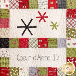 Hometown Christmas Quilt Kit -Fabric Hub Christmas Store pid 161835 hometownchristmas blizzard secondaryimage1