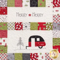Hometown Christmas Quilt Kit -Fabric Hub Christmas Store pid 161835 hometownchristmas blizzard secondaryimage10