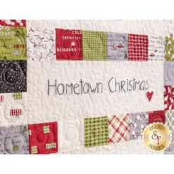 Hometown Christmas Quilt Kit -Fabric Hub Christmas Store pid 161835 hometownchristmas blizzard secondaryimage15