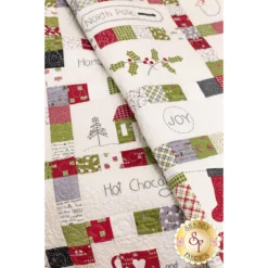 Hometown Christmas Quilt Kit -Fabric Hub Christmas Store pid 161835 hometownchristmas blizzard secondaryimage16