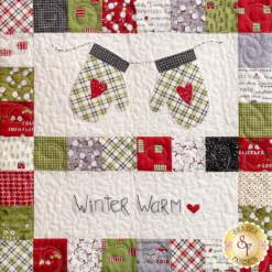 Hometown Christmas Quilt Kit -Fabric Hub Christmas Store pid 161835 hometownchristmas blizzard secondaryimage3