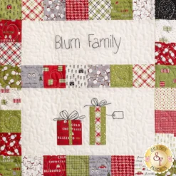 Hometown Christmas Quilt Kit -Fabric Hub Christmas Store pid 161835 hometownchristmas blizzard secondaryimage4