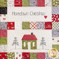 Hometown Christmas Quilt Kit -Fabric Hub Christmas Store pid 161835 hometownchristmas blizzard secondaryimage5