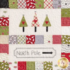 Hometown Christmas Quilt Kit -Fabric Hub Christmas Store pid 161835 hometownchristmas blizzard secondaryimage7