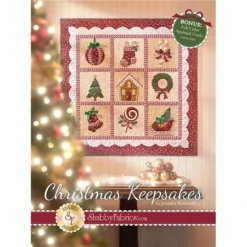 Christmas Keepsakes Book By Jennifer Bosworth Of Shabby Fabrics