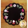 Christmas Memories Wool Table Mat Pattern -Fabric Hub Christmas Store pid 35674 p christmasmemorieswooltablemat1